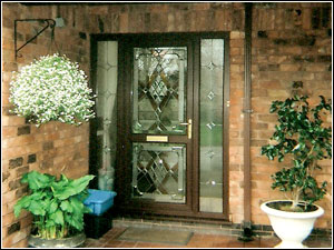 Wood style door